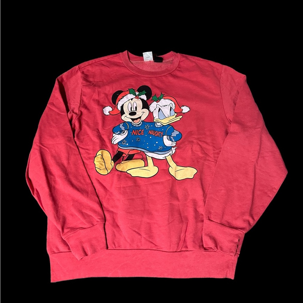 Christmas Mickey and Donald sweater
